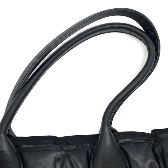Bottega Veneta Squash Maxi Intrecciato Tote Bag Black - Picture 8 of 10